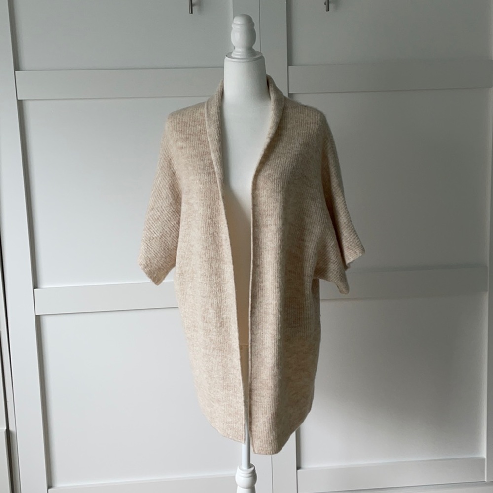 Leith Open Front Dolman Sleeve Cardigan